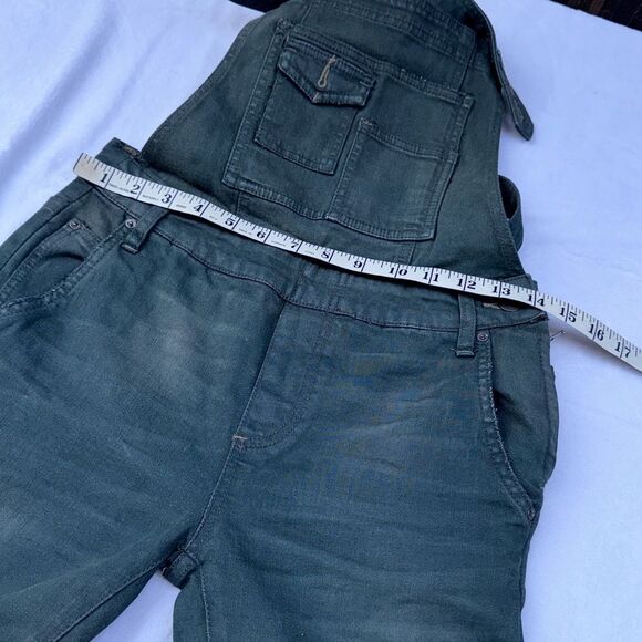 Free People Washed Denim Overalls Womens Size 25 - Picture 6 of 11